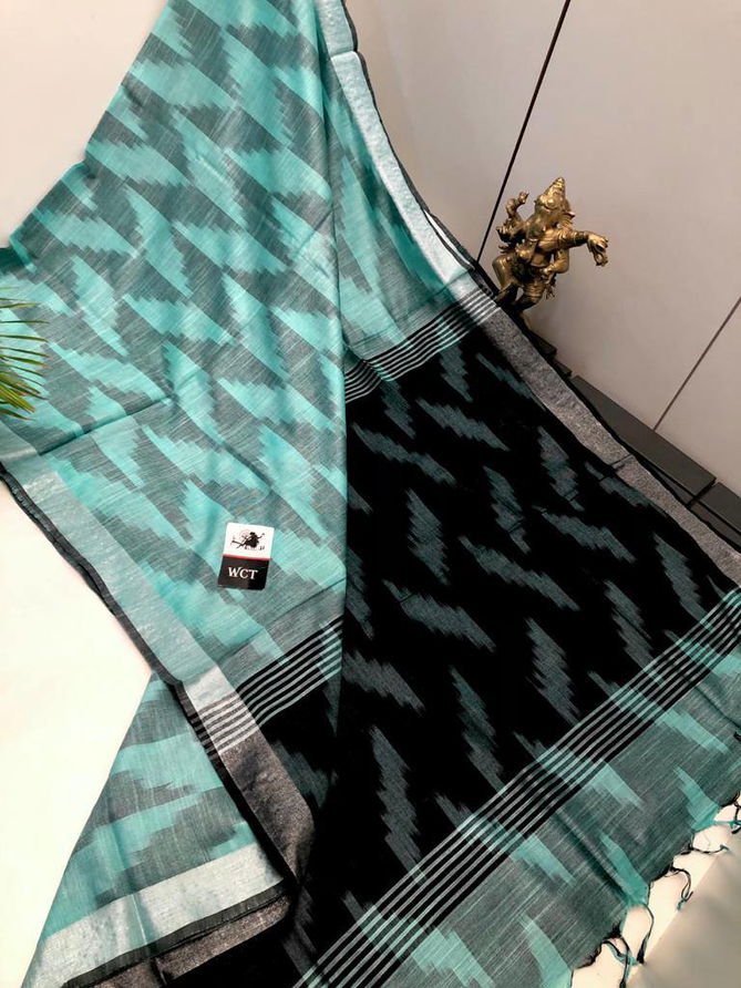 MG 111 Linen Digital Printed Daily Wear Sarees Wholesale Shop In Surat